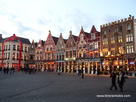 photo grand place de Brugge bruges