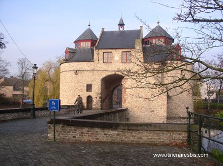 photo porte Ezelpoort de Brugge bruges