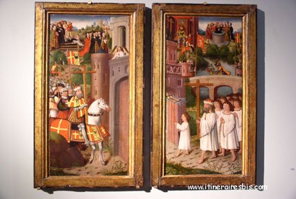photo Peinture de Hans Memling hopital Saint Jean Bruges brugge