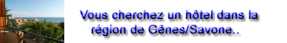 H�tels dans la r�gion de G�nes/Savone