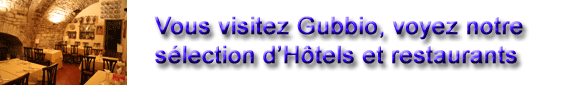 H�tels et restaurants � Gubbio