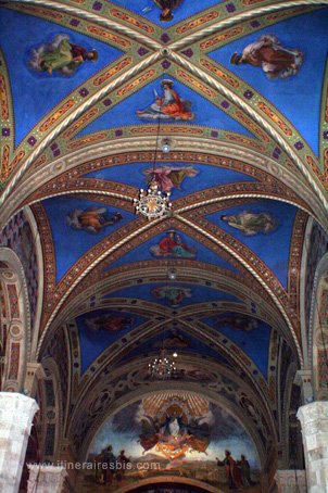 Visiter Ascoli Piceno plafond de la cathédrale