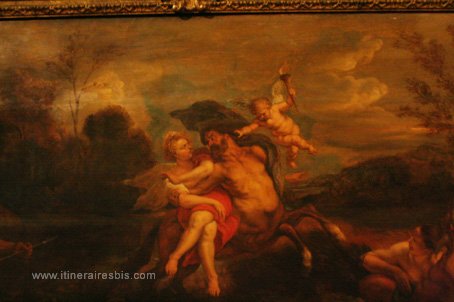 Visiter Jesi palais Pianetti le Centaure peint par Rubens