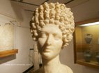 Visiter la ville de Fiesole buste de Vibia Sabina