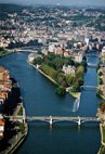 picture of bird-view liege city