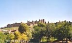 photo de la cité et des remparts de carcassonne