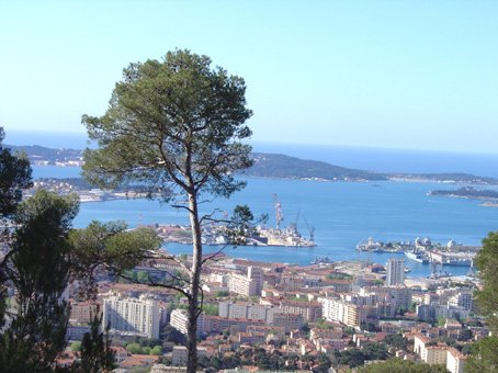photo de la rade de Toulon
