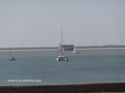 Visite de l'ile d'Aix le fort Boyard au loin