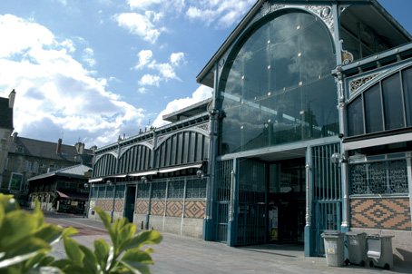 photograph of the markets of Dijon
