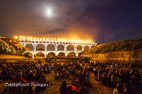 Visiter le Pont du Gard fééries musicales et feu d'artifice