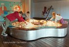 Espace pour les enfants au Pont du Gard