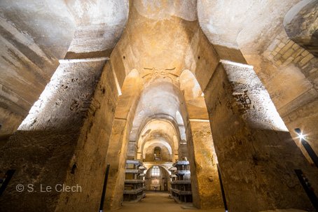 Visite de Saint Emilion l'église Monolythe