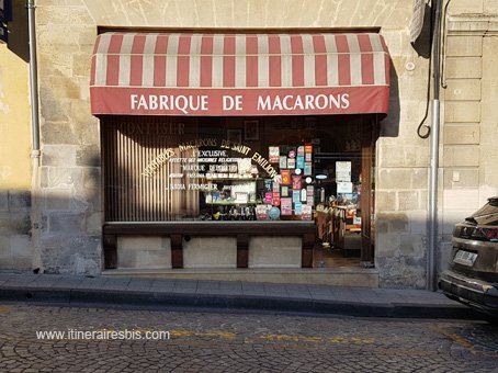 Visite de Saint Emilion Les macarons de Nadia Fermigier