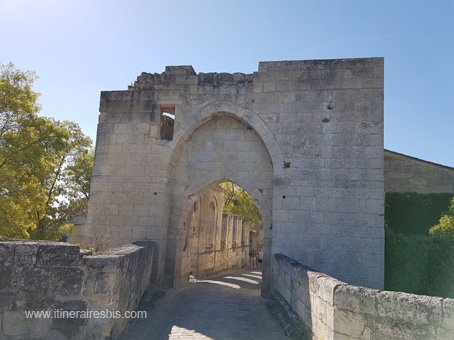 Visite de Saint Emilion la porte Brunet