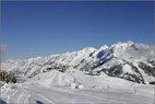 photo station de ski la clusaz la chaine des aravis