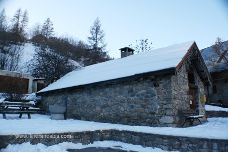 Visite de Puy Saint Vincent ancien four à pain communal