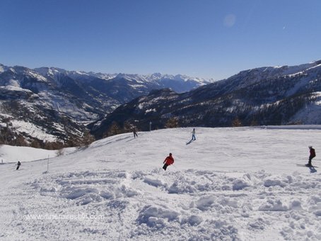 Visite de Puy Saint Vincent pistes de ski