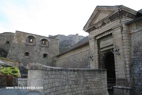 Visite de Briançon la porte Pignerol