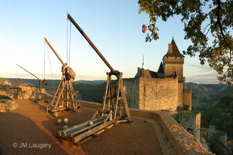 Château de Castelnaud les trébuchets