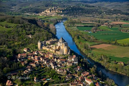 Château de Castelnaud vue sur la Vésère