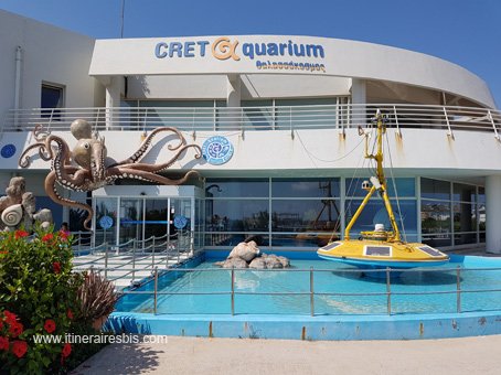 Visite de l'Aquarium de Crète