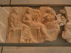 Visite d'Athènes musée de l'acropole fronton de l'Acropole