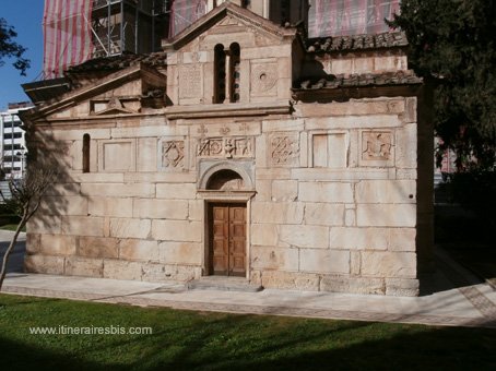 Visite de la ville d'Athènes Eglise Bysantine Théo Toko Gergio Pikoos
