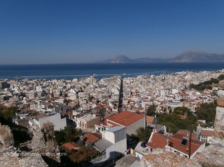 Visite de Patras vue sur la ville