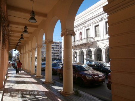 Visite de Patras les arcades