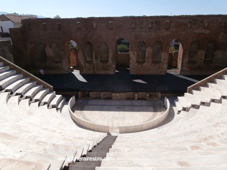 Visite de Patras le théâtre de l'Odéon