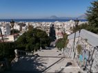 Visite de Patras les escaliers