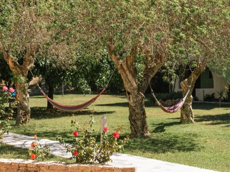 Hôtel Idi à Zaros un bon petit repos dans un hamac