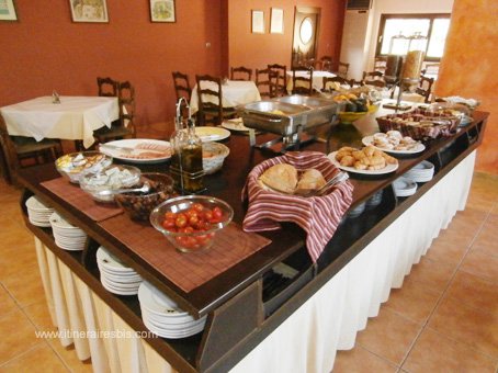 Hôtel Idi Zaros le petit déjeuner