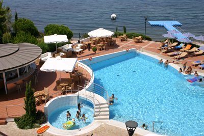 Swimming pool of Poseidon Palace Hotel***** near Patras