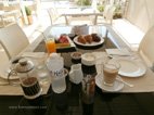 Paradise Islande Villas le breakfast