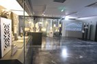 Visite du musée de Eleftherna une des salles