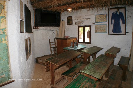 Visite du Musée Lychnostatis à Hersonissos la salle de classe