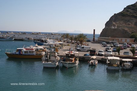 Visiter Agia Galini le port