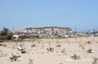 La plage de sable fin de Rethymno