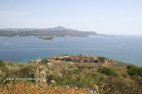 Photo payage de la baie de souda de Aptera