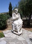 Visite de Gortyne statue Romaine