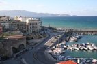 photo des anciens entrepots du port de héraklion