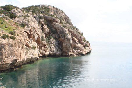 Visite de la ville de Loutraki une mer aux eaux cristalines