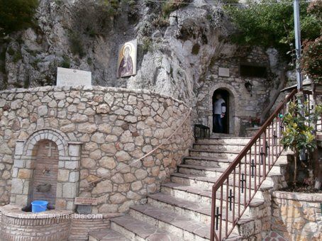 Visite de la ville de Loutraki monastère de Agios Patapios