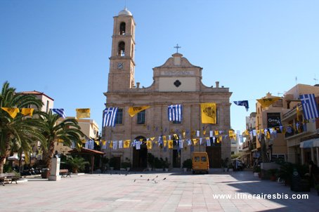 picture orthodoxe Greek Cathedral in Xania