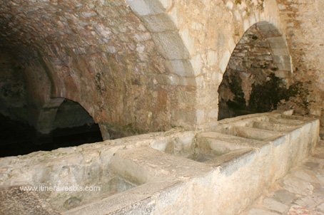 visite du plateau du Lassithi le village Krasi le lavoir