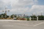 Le plateau du Lassiti éoliennes