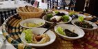 Restaurant Marilena à Elounda les mezze froids