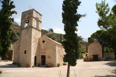 Visite de Zaros le monastère de Vrontissi appelé aussi Agios Antonios