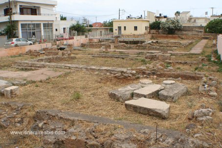 Visite de Kissamos ruines de la villa romaine de Pheidias